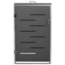 tsilova Tsilova Deutschland Abfallbehälter-Verkleidungen Mülltonnenbox für 1 Tonne 69x77,5x115 cm Edelstahl