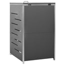 tsilova Tsilova Deutschland Abfallbehälter-Verkleidungen Mülltonnenbox für 1 Tonne 69x77,5x115 cm Edelstahl
