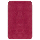 tsilova Tsilova Deutschland Badematten & Badteppiche Badematten-Set 3-tlg. Stoff Fuchsia