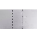 tsilova Tsilova Deutschland Beeteinfassungen Rasenkanten 10 Stk. Verzinkter Stahl 100 x 20 cm