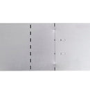 tsilova Tsilova Deutschland Beeteinfassungen Rasenzäune 5 Stk. Verzinkter Stahl 100x20 cm