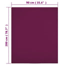 tsilova Tsilova Deutschland Bettlaken Spannbettlaken Jersey Bordeauxrot 90x200 cm Baumwolle