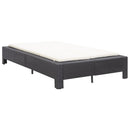 tsilova Tsilova Deutschland Gartenbetten 2-Personen-Sonnenliege mit Auflage Schwarz Poly Rattan