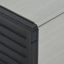 tsilova Tsilova Deutschland Mülltonnen & Abfalleimer Mülltonnenbox Grau 85x34x40 cm