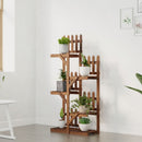 tsilova Tsilova Deutschland Pflanzenständer Blumenständer 60x25x130 cm Massivholz Tanne