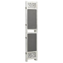 tsilova Tsilova Deutschland Raumteiler 3-tlg. Paravent Grau 105x165 cm Stoff