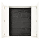 tsilova Tsilova Deutschland Sandkästen Sandkasten Tannenholz Weiß 95x90x15 cm