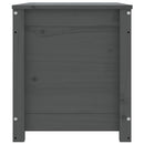 tsilova Tsilova Deutschland Schränke Truhe Grau 80x40x45,5 cm Massivholz Kiefer