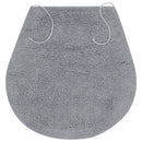 tsilova vidaXL Badematten & Badteppiche Badematten-Set 3-tlg. Stoff Grau
