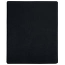 tsilova vidaXL Bettlaken Spannbettlaken 2 Stk. Jersey Schwarz 140x200 cm Baumwolle
