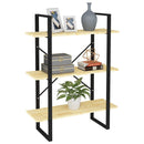 tsilova vidaXL Bücherregale & Bücherschränke Bücherregal 3 Fächer 80x30x105 cm Massivholz Kiefer