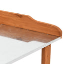 tsilova vidaXL Pflanzenständer Pflanztisch 76x37x89 cm Tannenholz