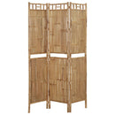 tsilova vidaXL Raumteiler 3-tlg. Raumteiler Bambus 120x180 cm