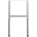 tsilova vidaXL Tischbeine Werkbankgestell Verstellbar 2 Stk. Metall 55x(69-95,5) cm Grau