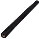 tsilova vidaXL Zaunfelder Fiberglas Mesh-Rolle Insektenschutzgitter Tür/Fenster 100 x 500 cm schwarz