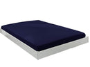 tsilova Hatex Spannbetttuch 140 x 200 Dunkelblau Spannbetttuch 140 x 200 cm in versch, Farben