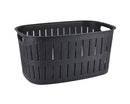 Wäschekorb 27L, schwarz - Tsilova