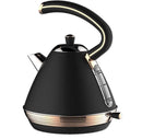 tsilova Hatex Wasserkocher 1,7L EDS schwarz/rose-goldfarben 2200W Wasserkocher 1,7L EDS schwarz/goldfarben 2200W