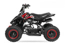 tsilova Menila Avenger 49 cc Prime 6 Rot Avenger 49cc Basic 6" Atv Mini Quad mit Alu Easy Starter Benziner