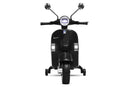 tsilova Menila Piaggio Vespa Piaggio Vespa Roller Scooter Kinder Motorrad mit Stützräder 2x 20W 12V 7Ah Lizenz