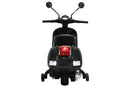 tsilova Menila Piaggio Vespa Piaggio Vespa Roller Scooter Kinder Motorrad mit Stützräder 2x 20W 12V 7Ah Lizenz