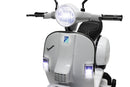 tsilova Menila Piaggio Vespa Piaggio Vespa Roller Scooter Kinder Motorrad mit Stützräder 2x 20W 12V 7Ah Lizenz