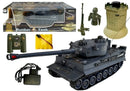 tsilova Tsilova Black Tiger I RC Panzer 1:28 mit Feindbunker Black Tiger I
