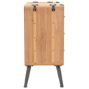 tsilova Tsilova Deutschland Aufbewahrungsschränke & Schließfächer Schubladenschrank Tannenholz Massiv 91 × 35 × 73 cm