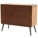 tsilova Tsilova Deutschland Aufbewahrungsschränke & Schließfächer Schubladenschrank Tannenholz Massiv 91 × 35 × 73 cm