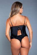 tsilova Tsilova Deutschland Damenunterwäsche Bodysuit Tanga Chastity -Schwarz S/M L/XL