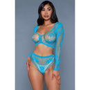 tsilova Tsilova Deutschland Damenunterwäsche Floral Delight 2-teiliges Set - Türkis