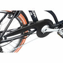 tsilova Tsilova Deutschland Elektrofahrrad Curve 3 Schwarz Braun Lastenrad Curve 3   250W E-Bike  26 Zoll 5-Stufen Unterstützung 7-Gang Shimano