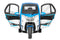tsilova Tsilova Deutschland Elektrofahrzeug EEC Elektroauto Geco Ole 3000 V8 3kW inkl. 72V 60AH Batterien Straßenzulassung für 2 Pers