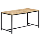 tsilova Tsilova Deutschland Esstische Esstisch 140 x 70 x 75 cm Massives Raues Mangoholz