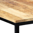 tsilova Tsilova Deutschland Esstische Esstisch 140 x 70 x 75 cm Massives Raues Mangoholz