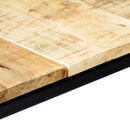 tsilova Tsilova Deutschland Esstische Esstisch 140 x 70 x 75 cm Massives Raues Mangoholz