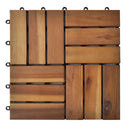 tsilova Tsilova Deutschland Fußböden & Teppichböden Terrassenfliesen 20er Set Akazie 30 x 30 cm