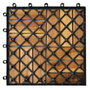 tsilova Tsilova Deutschland Fußböden & Teppichböden Terrassenfliesen 20er Set Akazie 30 x 30 cm