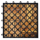tsilova Tsilova Deutschland Fußböden & Teppichböden Terrassenfliesen 30er Set Akazie 30 x 30 cm
