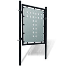 tsilova Tsilova Deutschland Gartentore Zauntor (Einzeltor) Schwarz 100x125 cm