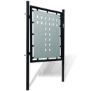 tsilova Tsilova Deutschland Gartentore Zauntor (Einzeltor) Schwarz 100x150 cm