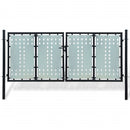 tsilova Tsilova Deutschland Gartentore Zauntor (Einzeltor) Schwarz 300x175 cm