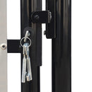 tsilova Tsilova Deutschland Gartentore Zauntor (Einzeltor) Schwarz 300x175 cm