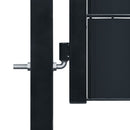 tsilova Tsilova Deutschland Gartentore Zauntor PVC und Stahl 100x101 cm Anthrazit
