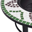 tsilova Tsilova Deutschland Kamine Mosaik-Feuerstelle Grün 68 cm Keramik