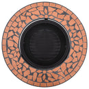 tsilova Tsilova Deutschland Kamine Mosaik-Feuerstelle Terrakotta 68 cm Keramik