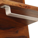 tsilova tsilova deutschland Kleiderhaken & Garderobenständer Wandgarderobe Massivholz 118×40 cm