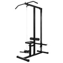 tsilova Tsilova Deutschland Krafttrainingsgeräte Multifunktionaler Kraftturm mit Langhantel und Kurzhantel-Set 30,5 kg