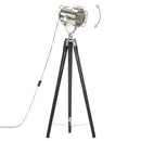 tsilova Tsilova Deutschland Lampen Stativlampe Schwarz Mango Massivholz 97 cm