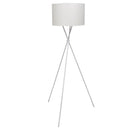 tsilova Tsilova Deutschland Lampen Stehleuchte mit Lampeschirm und hohem Ständer Weiß